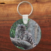 Clouded Leopard Sleutelhanger (Voorkant)