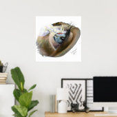 Clouded Vision Poster (Thuiskantoor)