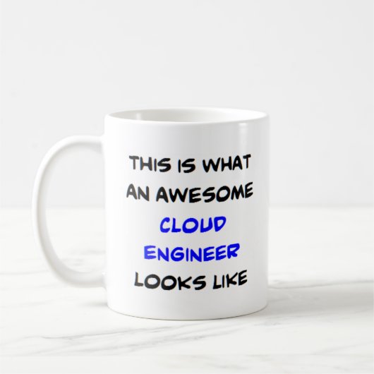 cloudengineer, geweldige koffiemok (Links)
