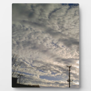Cloudformatie Fotoplaat