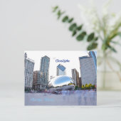 Cloudgate - Chicago, Illinois Briefkaart (Staand voorkant)