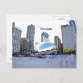 Cloudgate - Chicago, Illinois Briefkaart (Voorkant / Achterkant)