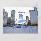 Cloudgate - Chicago, Illinois Briefkaart (Voorkant)