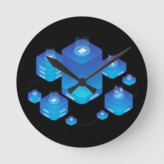 Cloudhosting Ronde Klok (Voorkant)