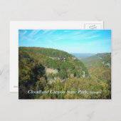 Cloudland Canyon State Park Briefkaart (Voorkant / Achterkant)