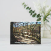 Cloudland Canyon State Park Pathway Postcard Briefkaart (Staand voorkant)