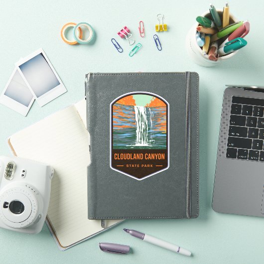 Cloudland Canyon State Park Sticker (iPad Cover)