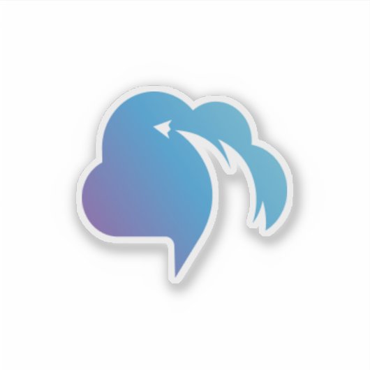 CloudOps-Sticker Sticker (Voorkant)