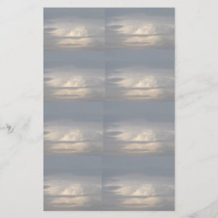 Clouds 1 Stationery Briefpapier