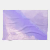 Clouds Apart - Serviette De Cuisine Violet/Lilac (Horizontal)