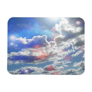 Clouds célestes Premium Magnet