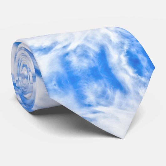 Clouds Classy Cravate masculine (Roulé)