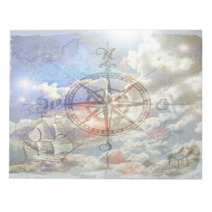Clouds Compass-laptopblok Notitieblok