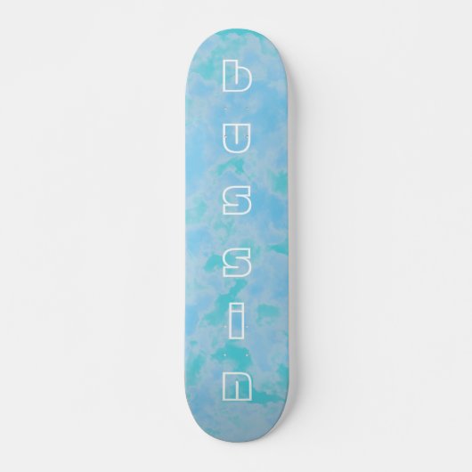 Clouds cool Bussin Skateboard pour débutants (Devant)