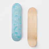 Clouds cool Bussin Skateboard pour débutants (Recto)
