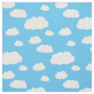 Clouds Cute Baby Nursery Kinder Sky Stof