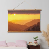 Clouds Fills Valley, Tennessee Hangend Wandkleed (Slaapkamer)