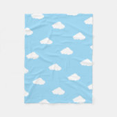 Clouds Fleece Blanket (Voorkant)