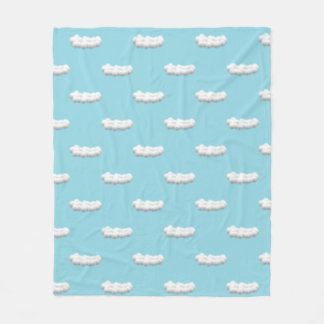 clouds Fleece Blanket Deken