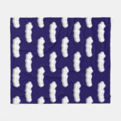 clouds Fleece Blanket Deken (Voorkant (Horizontaal))