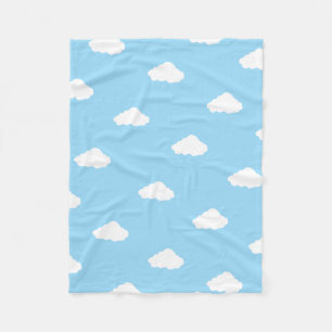 Clouds Fleece Blanket Deken