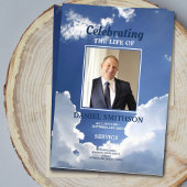 Clouds Funeral Service Programme Celebration of Li Flyer
