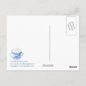 Clouds in mijn Coffee-Briefkaart Briefkaart (Achterkant)