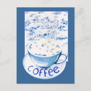 Clouds in mijn Coffee-Briefkaart Briefkaart