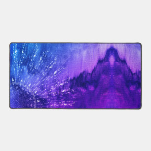 Clouds Mandala bleu violet Boho Bohemian