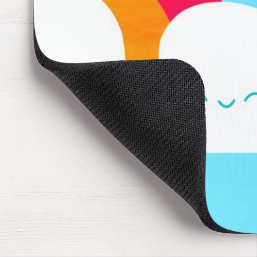 Clouds Mousepad Muismat (Hoek)