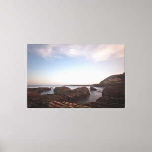 Clouds over Montana Stretched Canvas Print