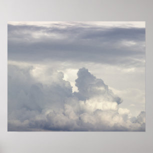 Clouds Photo-Poster Poster