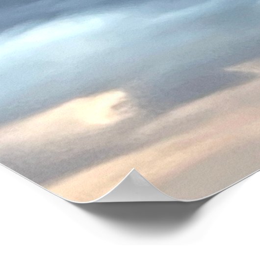 Clouds Photo-Poster Poster (Hoek)
