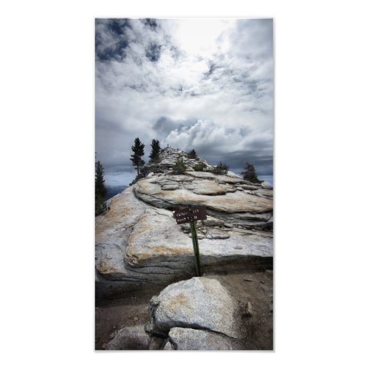 Clouds Rest - Yosemite Foto Afdruk (Voorkant)