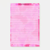Clouds roses mignons Post-it (Devant)