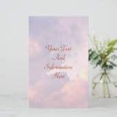 Clouds Stationery Briefpapier (Staand voorkant)