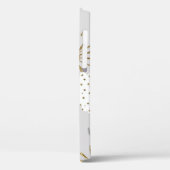 Clouds, sun, and moon, minimalistic pattern. Case-Mate iPhone case (Achterkant / Links)