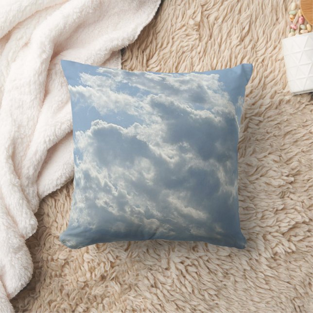"Clouds" Throw Pillow Kussen (Deken)