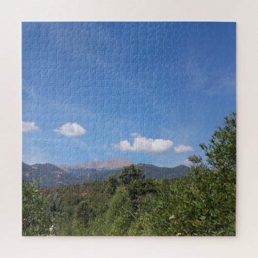 Clouds van het gebergte legpuzzel (Verticaal)