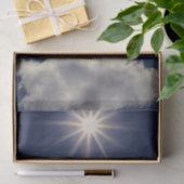 Clouds White Blue Sky Beauful Sun Tissuepapier (Geschenk)