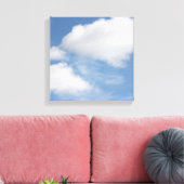 Clouds Wrapped Canvas (Insitu (Woonkamer))