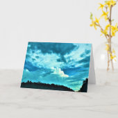 Cloudscape, carte (Fleur jaune)