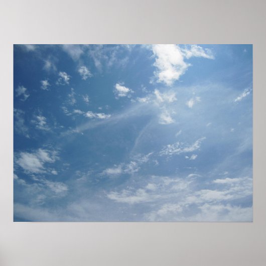Cloudscape Poster (Voorkant)