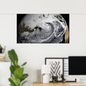 Cloudsimulatie van één dag 2 poster (Thuiskantoor)