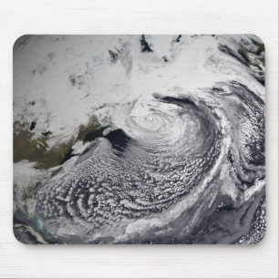 Cloudsimulatie van één dag 3 muismat