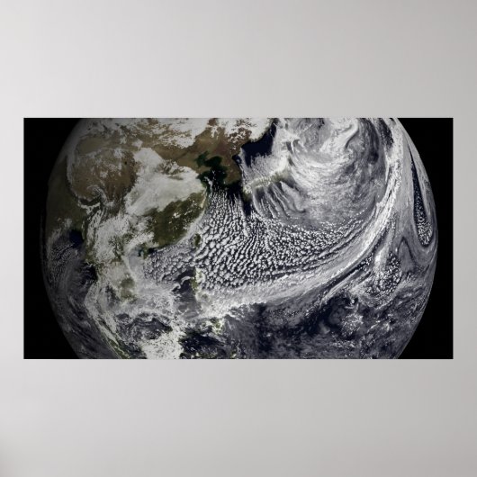 Cloudsimulatie van één dag 3 poster (Voorkant)