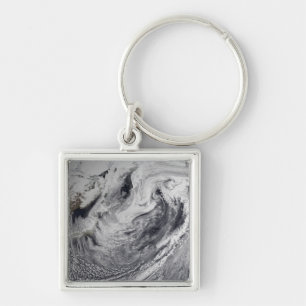 Cloudsimulatie van één dag sleutelhanger