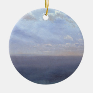 Cloudstudie met Zee en lucht - Albert Bierstadt Keramisch Ornament