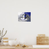 Cloudvormen Poster (Keuken)