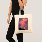 Cloudvormen Tote Bag (Voorkant (product))